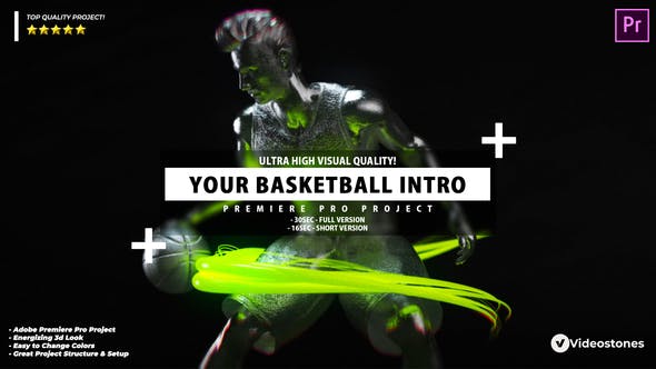 Your Basketball Intro Basketball Opener Premiere Pro - 34489401 Download Videohive
