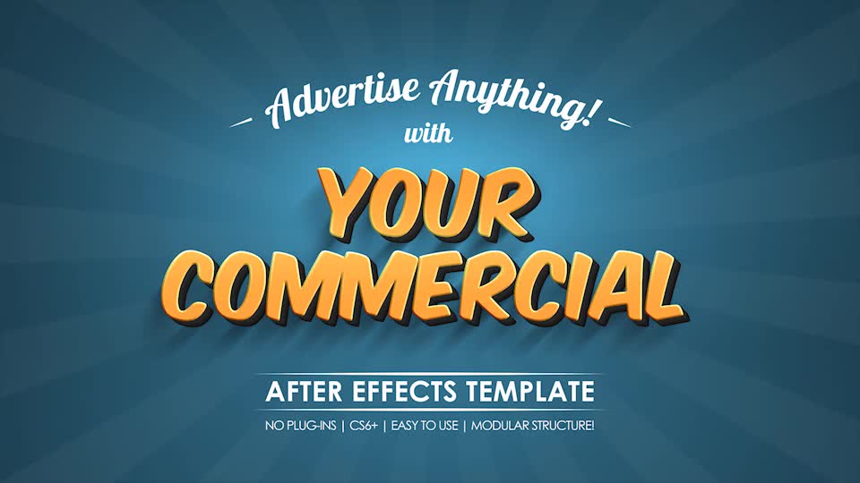 Your Commercial Videohive 22486660 After Effects Image 2
