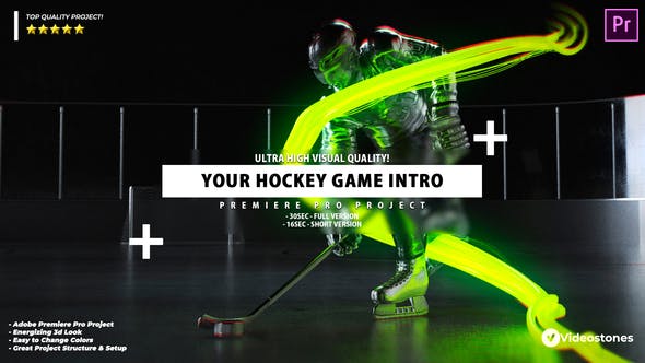 Your Hockey Intro Hockey Opener Premiere Pro - Download Videohive 34490346