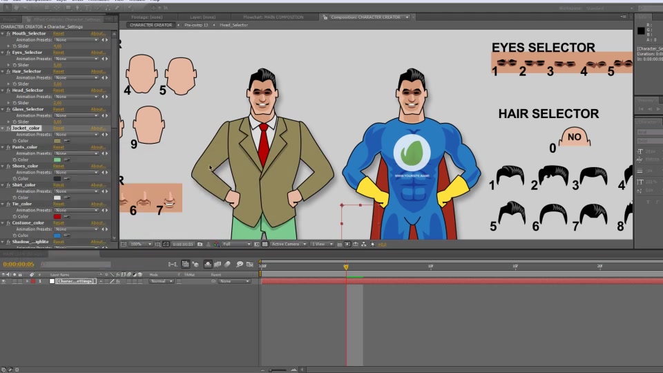 Your Own Superhero Logo Videohive 11000306 After Effects Image 8