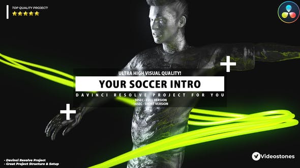 Your Soccer Intro Soccer Promotion Davinci Resolve - Download 35484892 Videohive