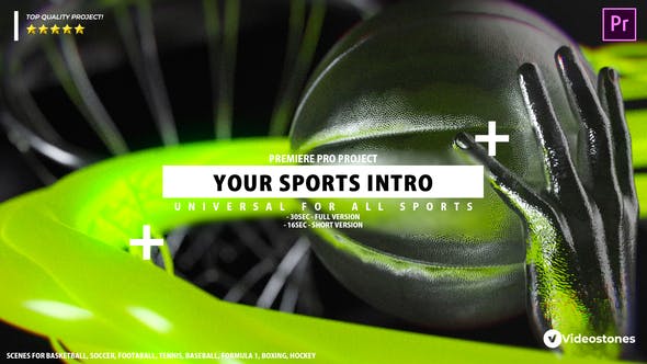 Your Sports Intro Sport Promo Premiere Pro - Videohive 34354524 Download