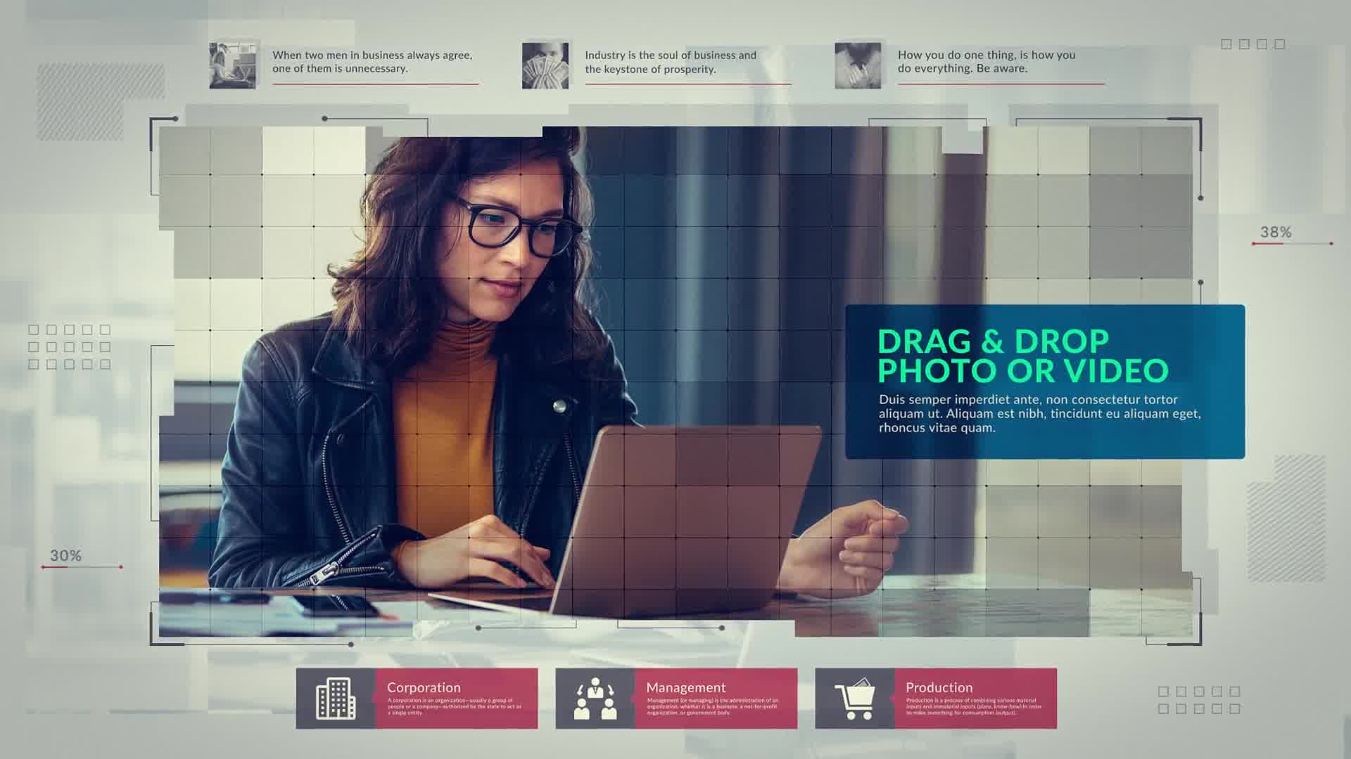 Your Success | Business Slides Videohive 24793311 Premiere Pro Image 10
