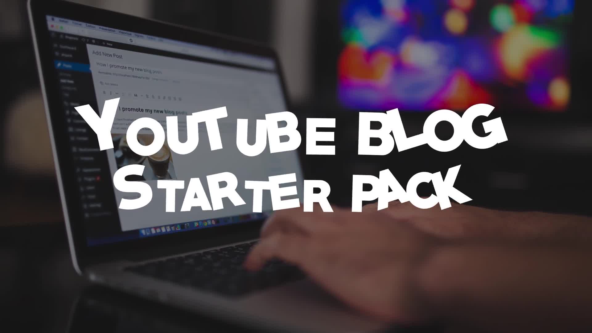 Youtube Blog Starter Pack | After Effects Videohive 26837325 After Effects Image 1