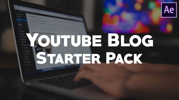 Youtube Blog Starter Pack | After Effects - 26837325 Videohive Download