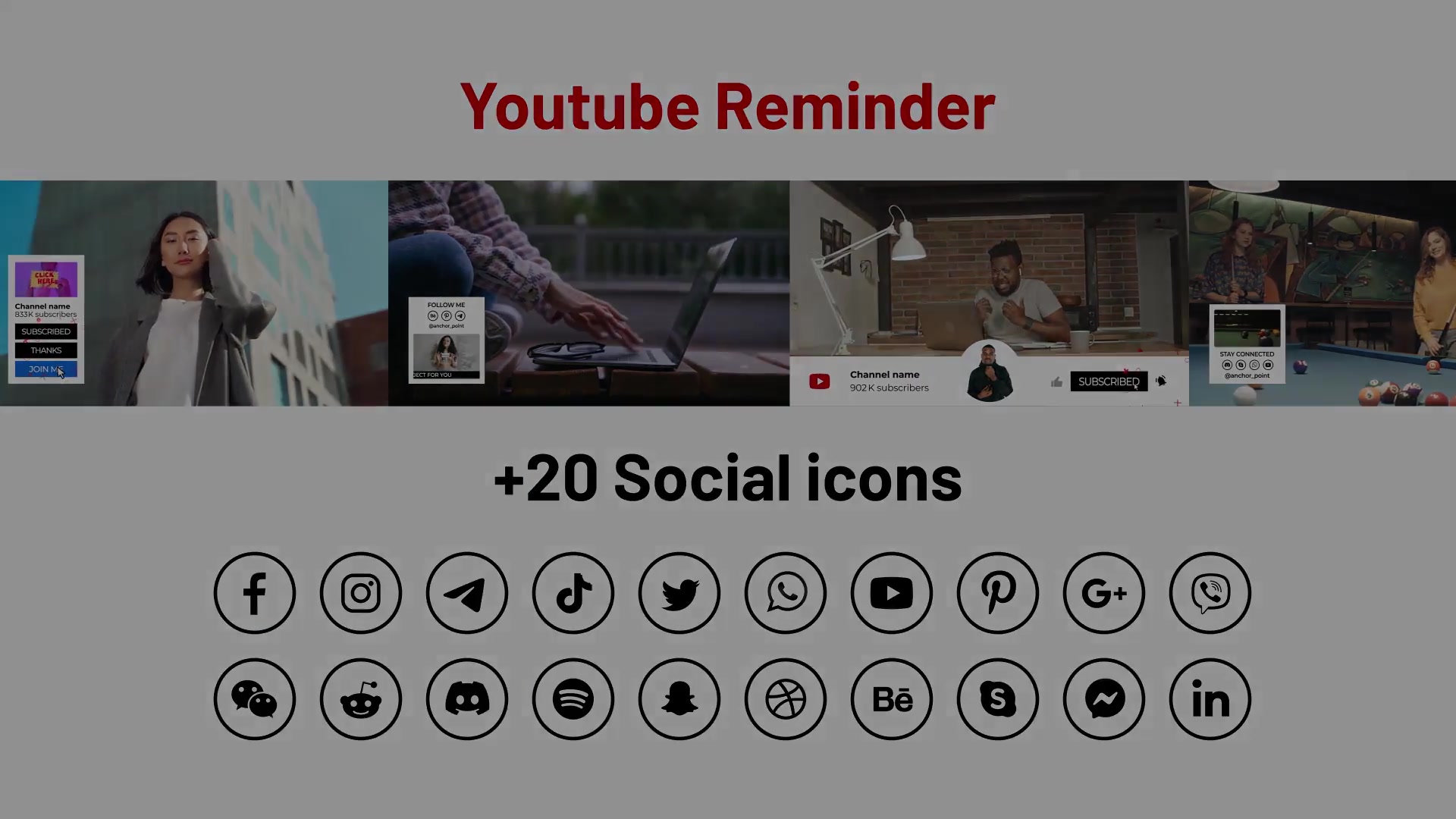 Youtube Buttons | Pr | Videohive 38411033 Premiere Pro Image 13