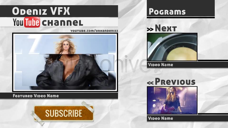 Youtube Channel ID Pack - Download Videohive 5028209
