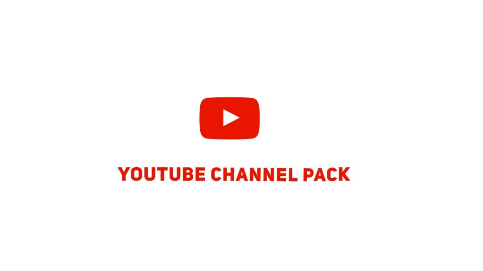 Youtube Channel Pack - Download Videohive 13681344