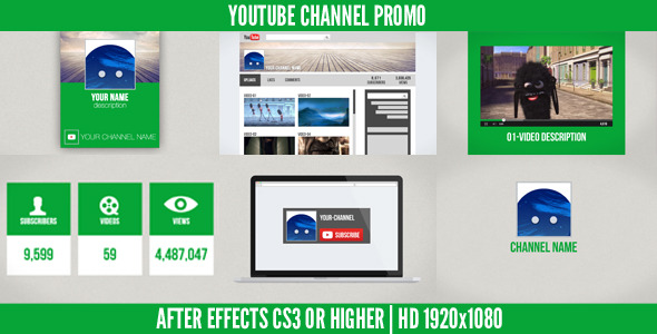 Youtube Channel Promo - Download Videohive 6814990