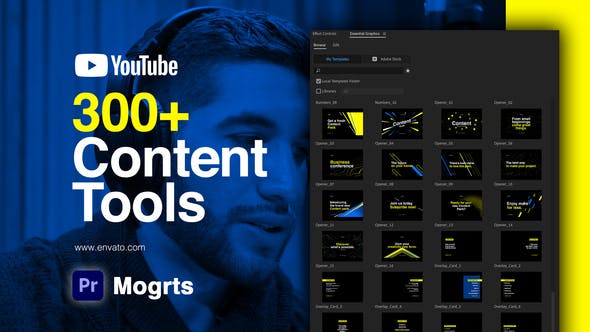 Youtube Content Tools for Premiere Pro - Videohive 36583411 Download