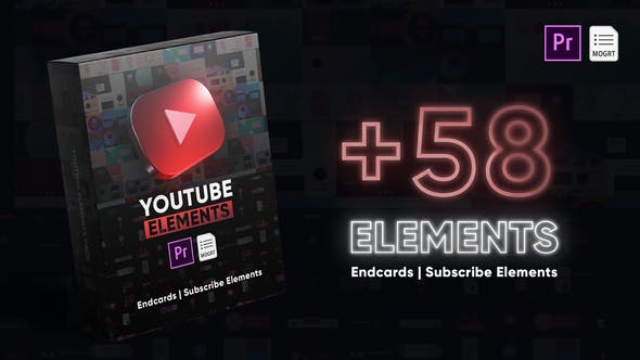 Youtube Elements Pack - 39395460 Videohive Download