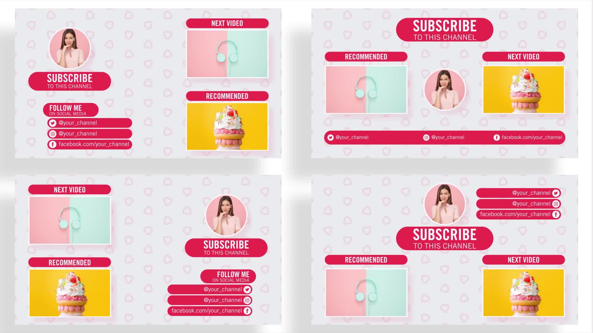 Youtube End Screen Package Videohive 32559263 Premiere Pro Image 10