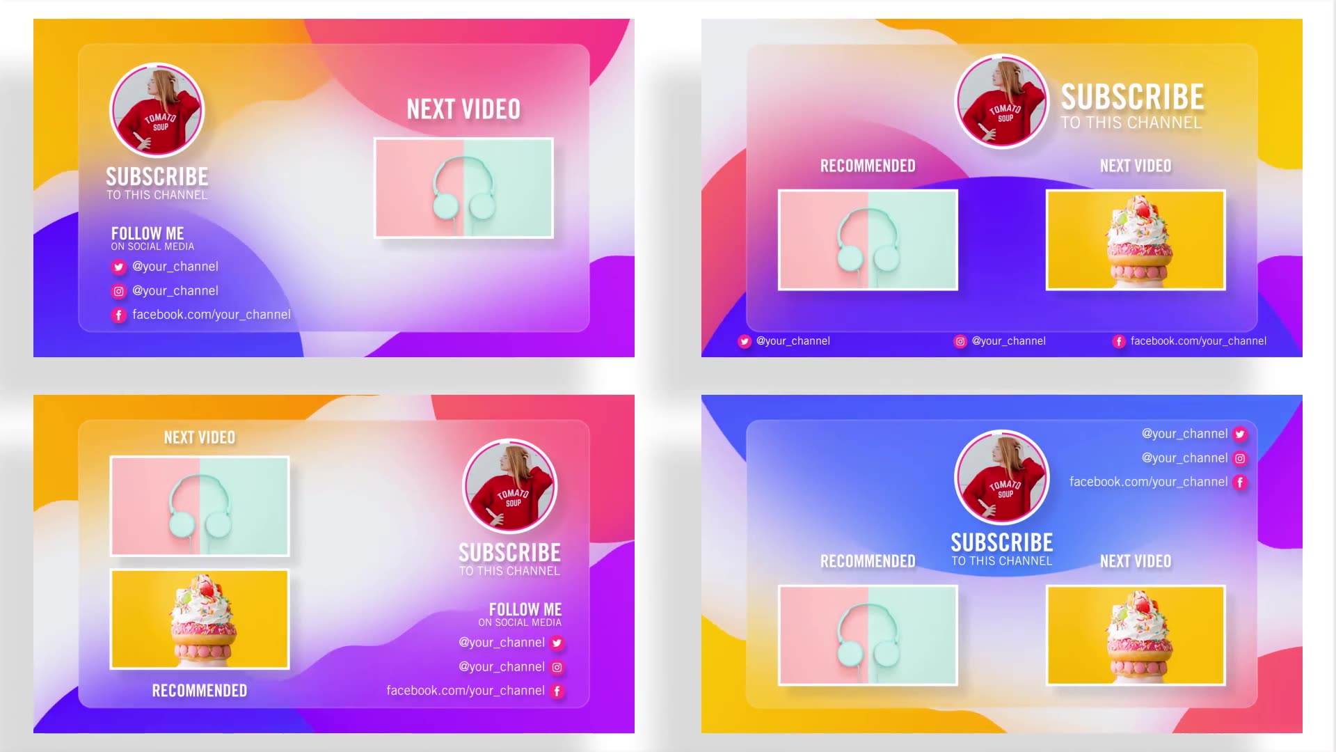 Youtube End Screen Package Videohive 32559263 Premiere Pro Image 6