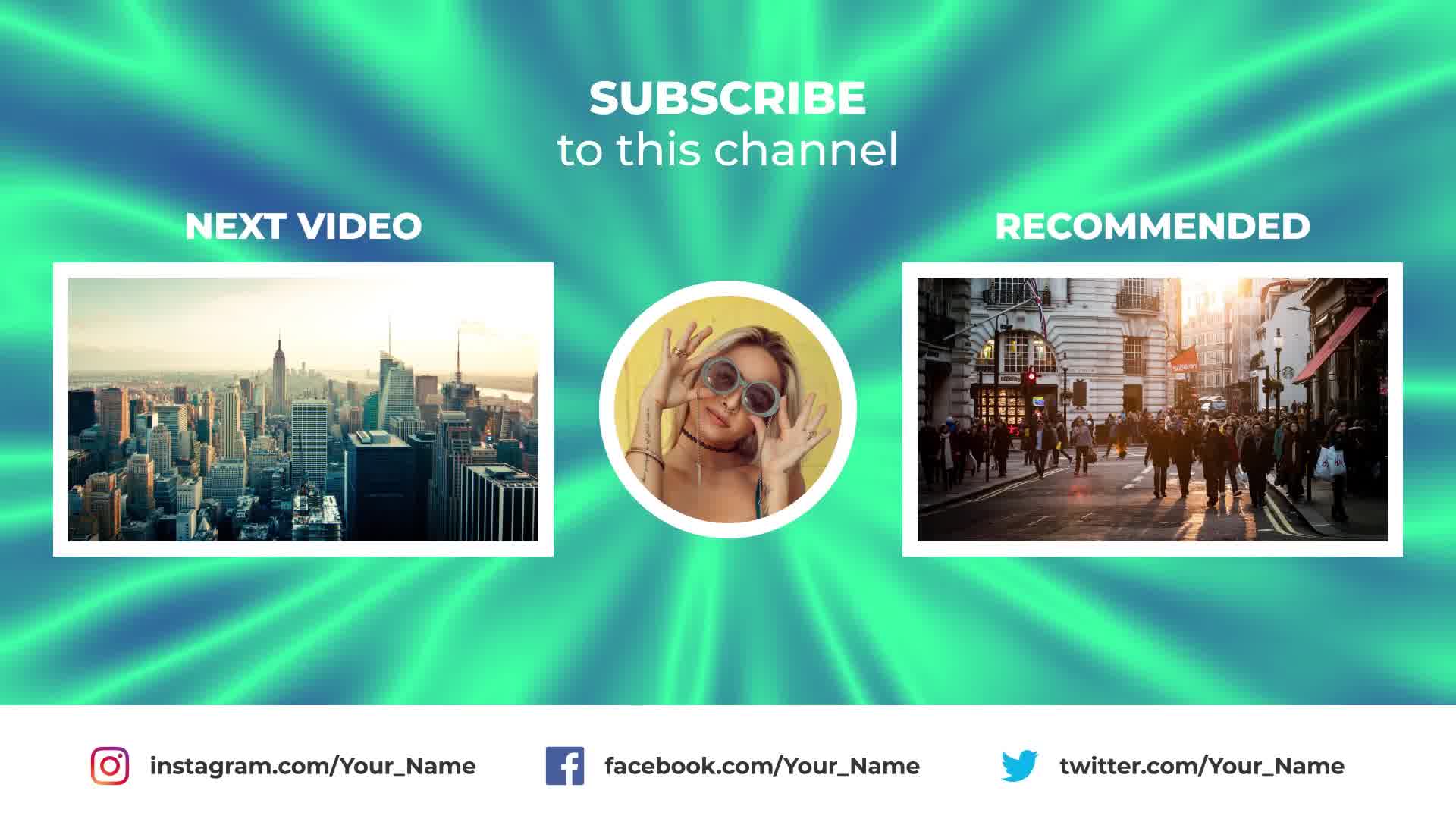 YouTube End Screen Set 2 | Essential Graphics Videohive 27054328 Premiere Pro Image 11
