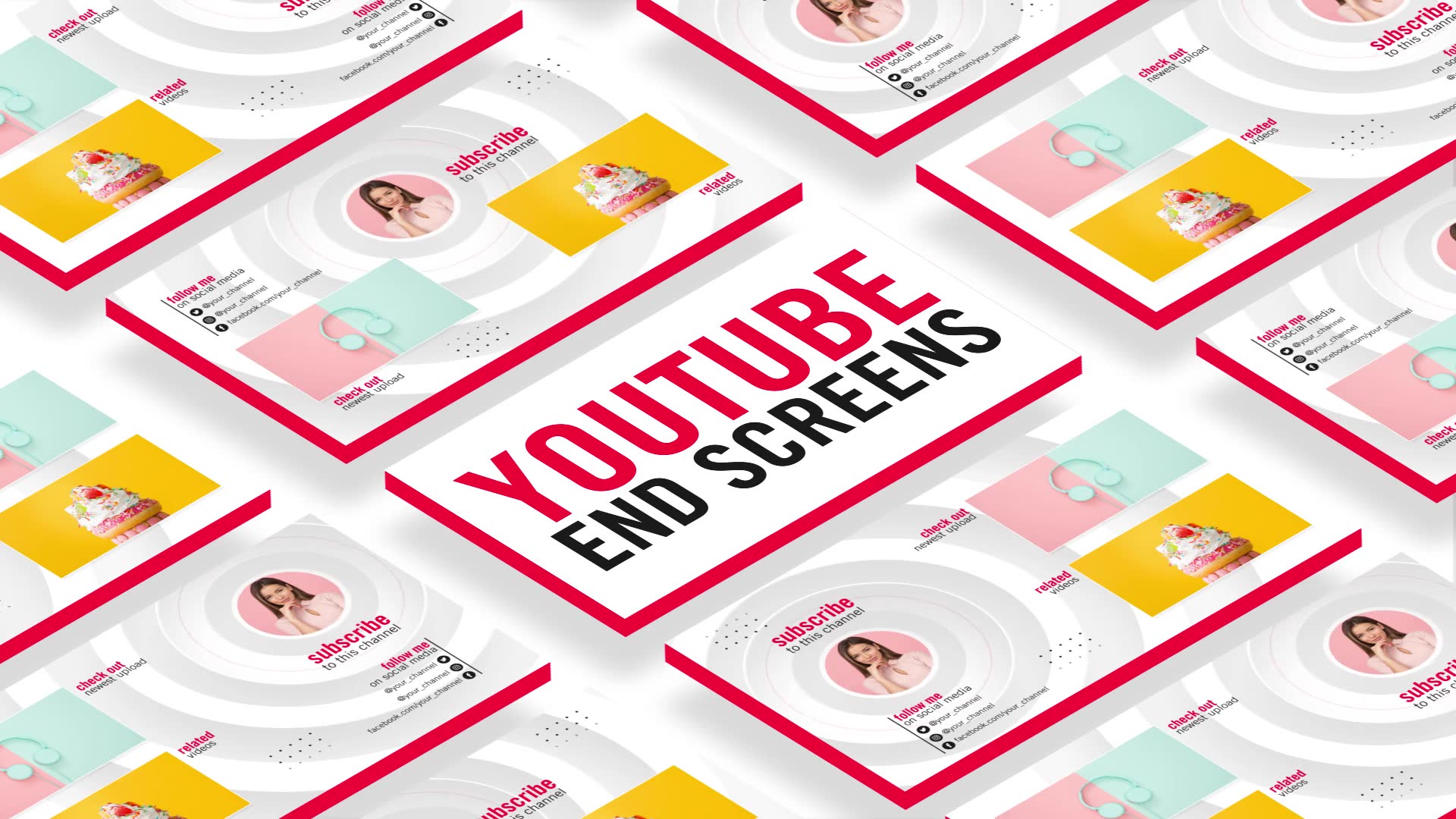 YouTube End Screens Videohive 26265896 Premiere Pro Image 10