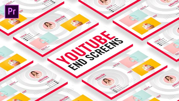 YouTube End Screens - 26265896 Videohive Download