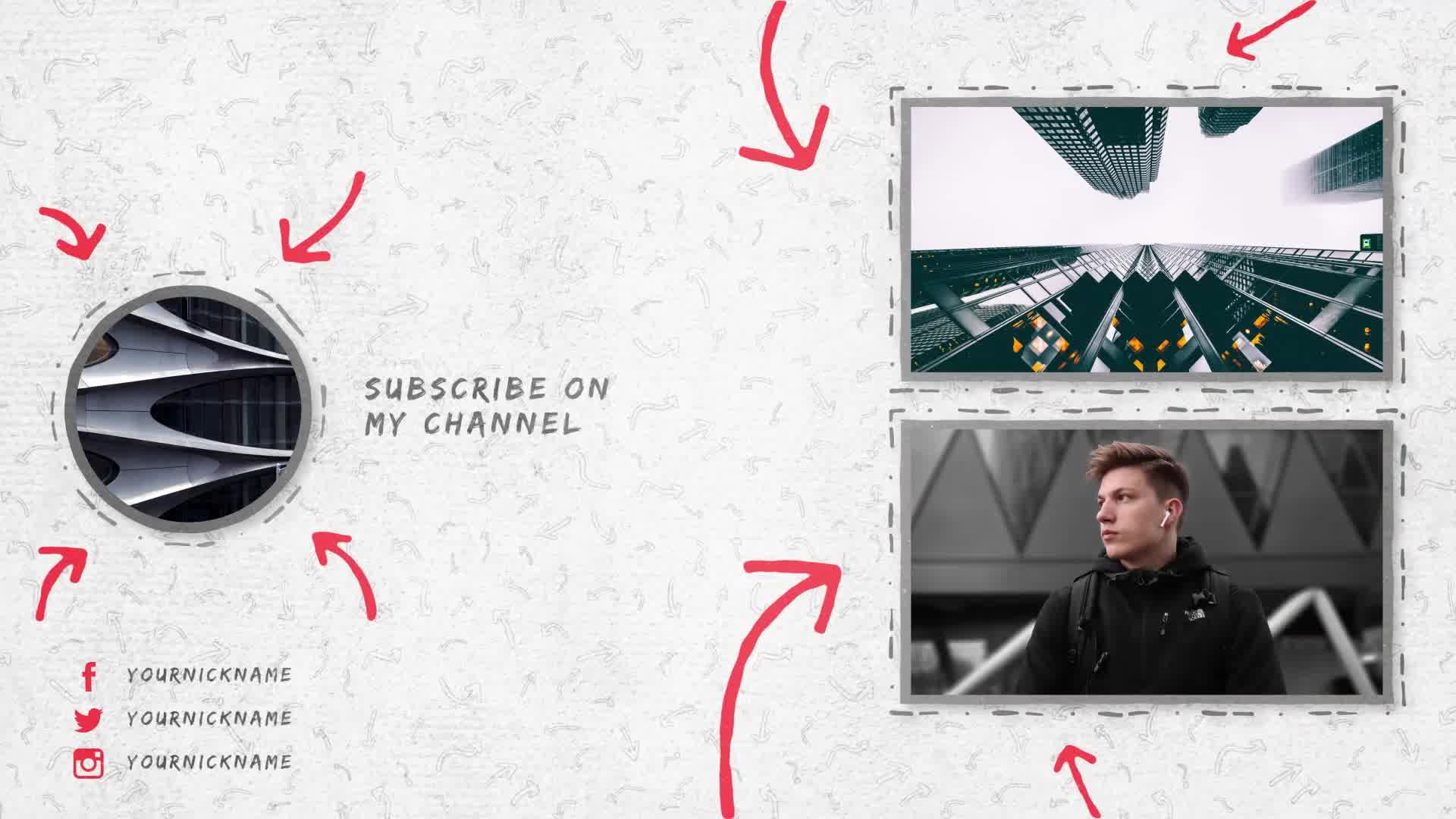 YouTube End Screens 4K v.2 Videohive 32809059 After Effects Image 9