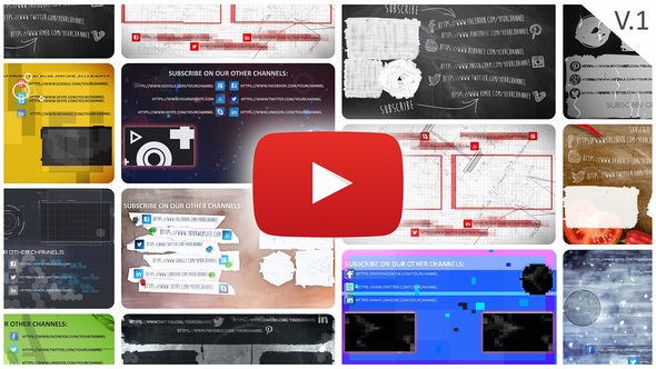 YouTube End Screens Builder - Download Videohive 21560750