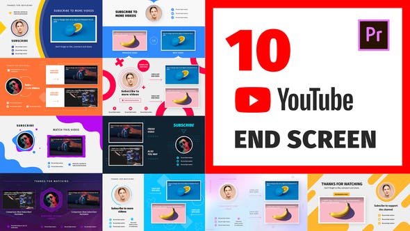 YouTube End Screens / Card - Videohive Download 28147069