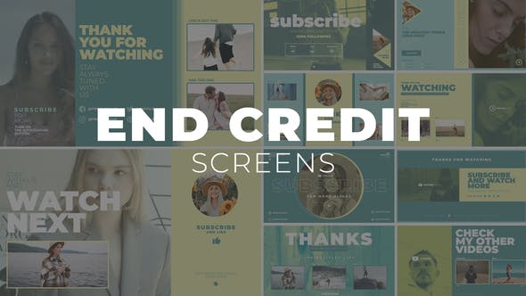 YouTube End Screens - Download Videohive 30112407