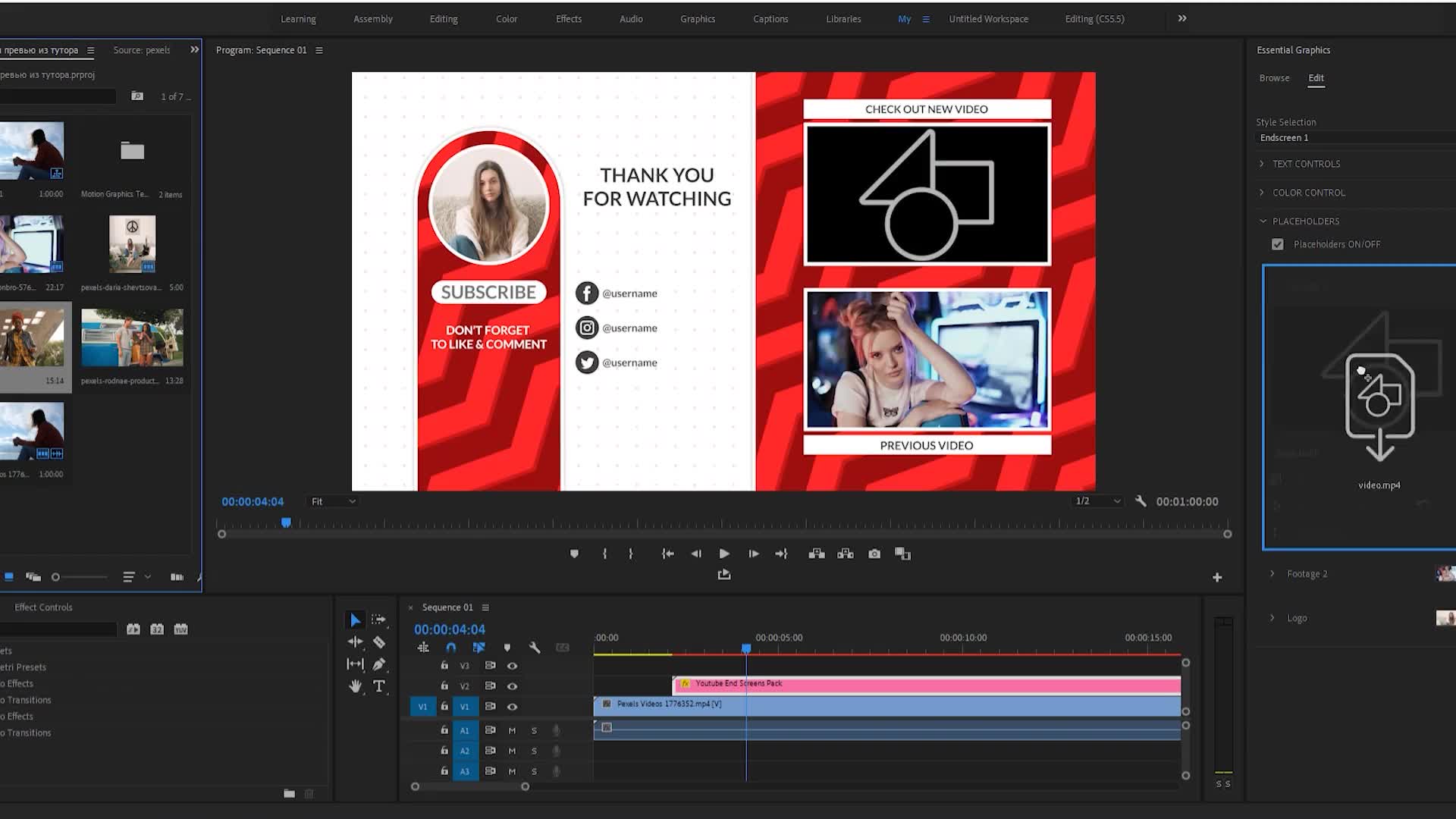 Youtube End Screens Pack Videohive 33260454 Premiere Pro Image 10