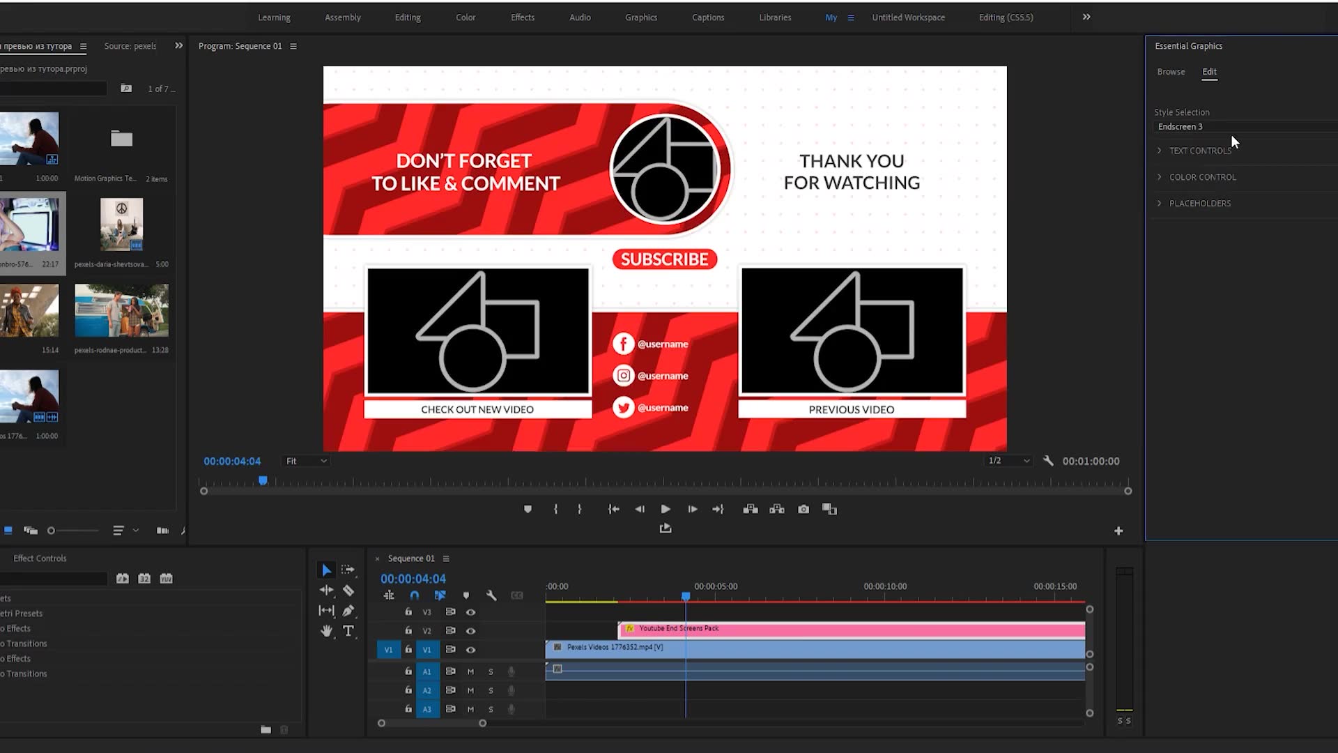 Youtube End Screens Pack Videohive 33260454 Premiere Pro Image 8