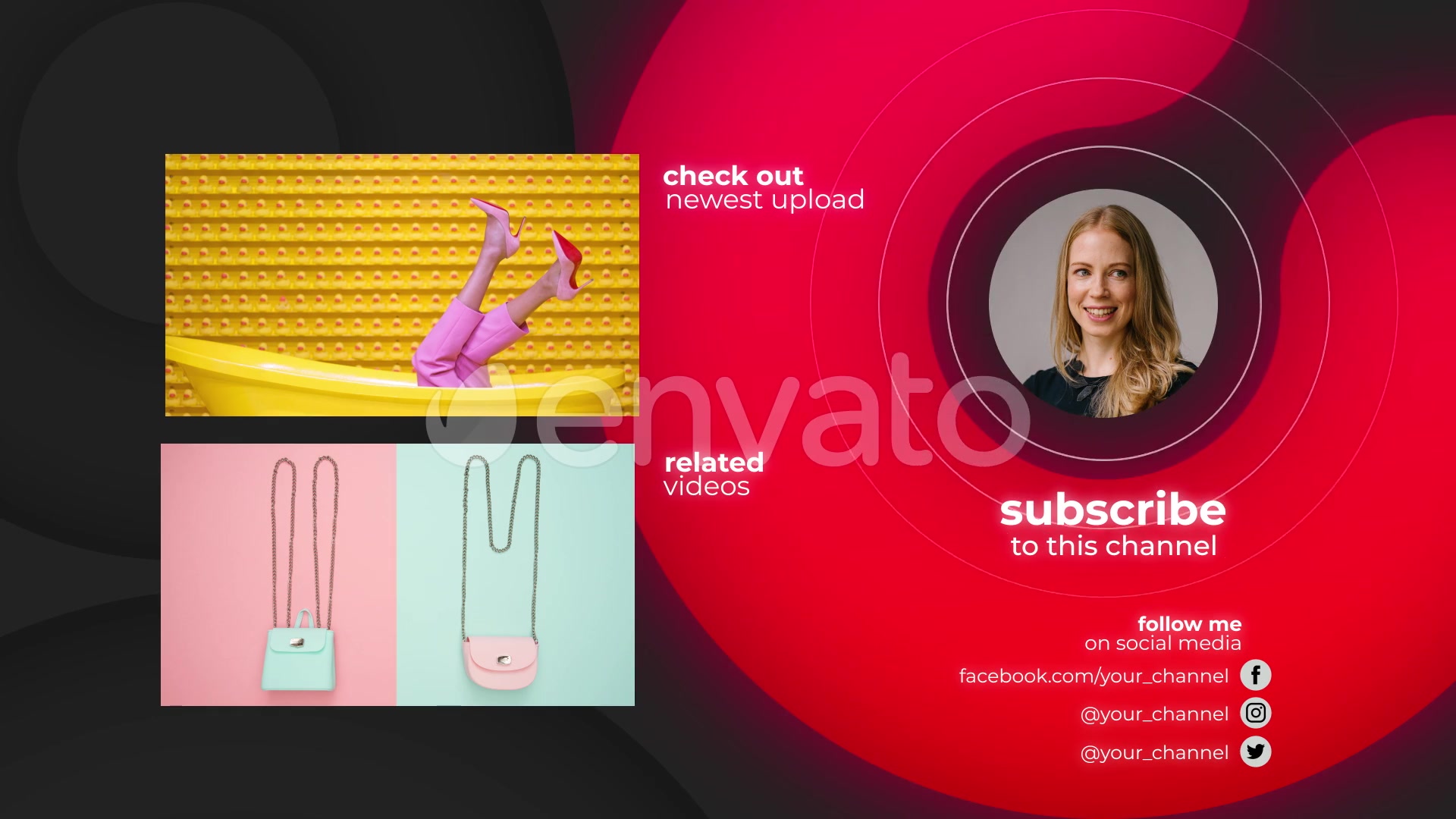 Youtube End Screens Pack Videohive 24604629 Premiere Pro Image 6