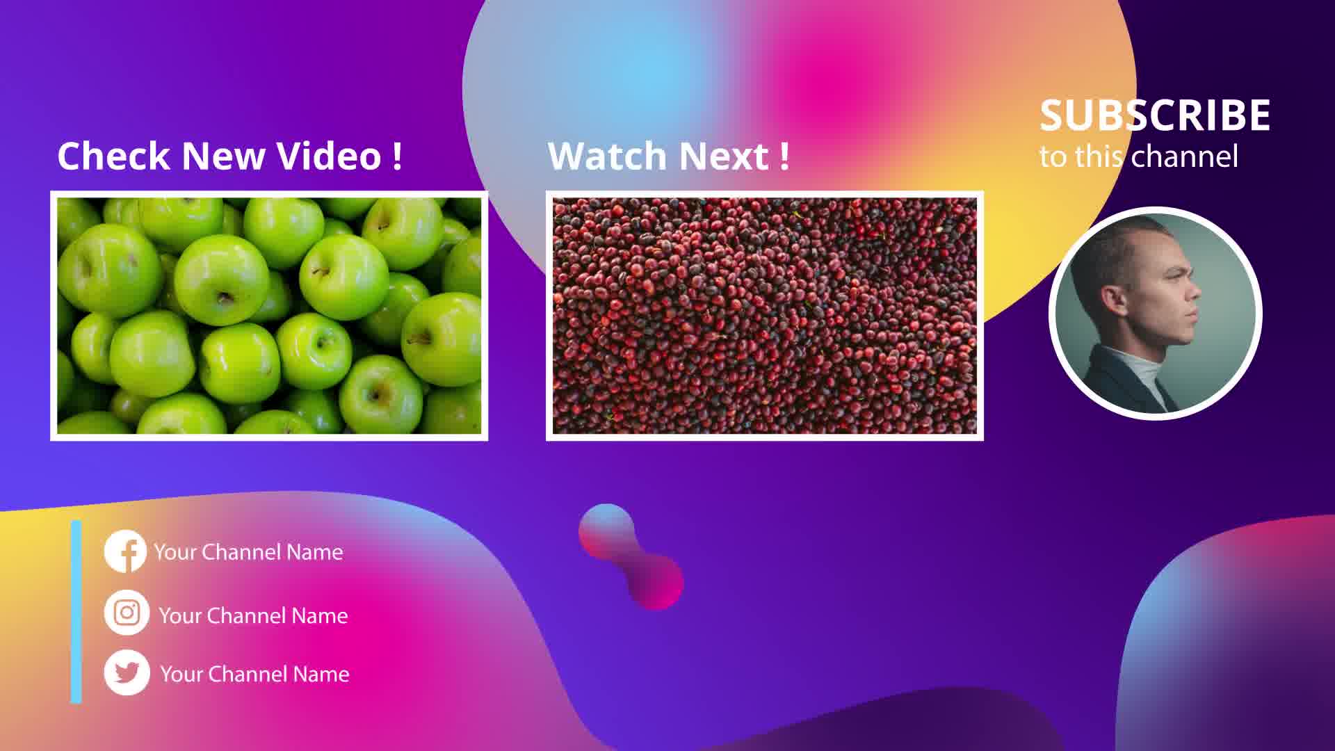 YouTube End Screens Vol.2 | Premiere Pro MOGRT Videohive 29175883 Premiere Pro Image 11