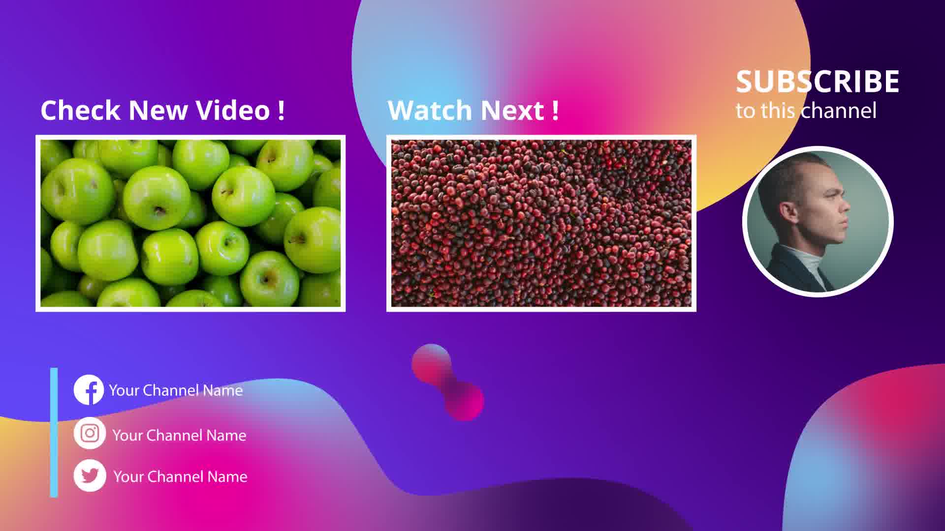 YouTube End Screens Vol.2 | Premiere Pro MOGRT Videohive 29175883 Premiere Pro Image 12