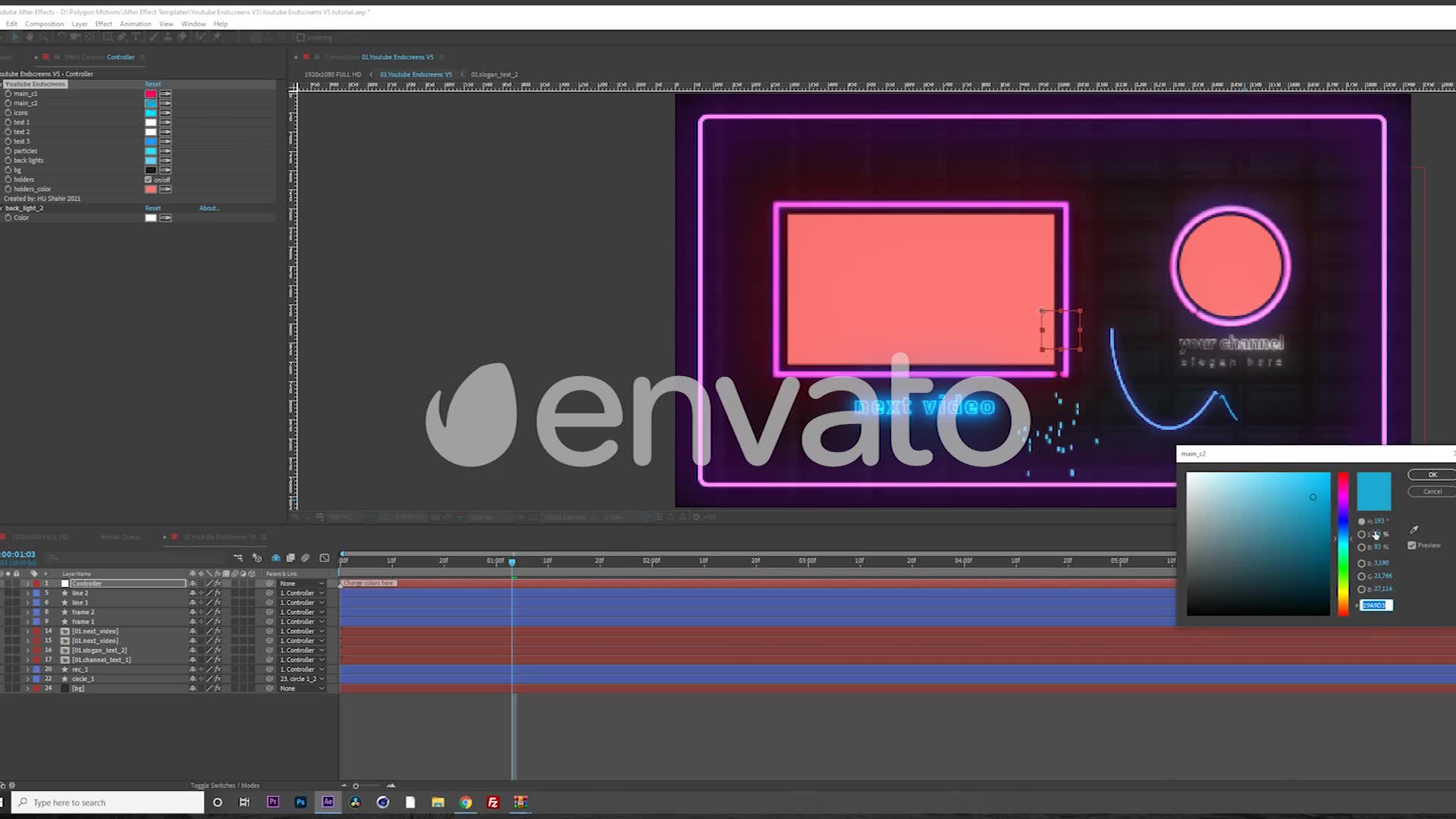 Youtube Endcards Pack Videohive 31310990 After Effects Image 11