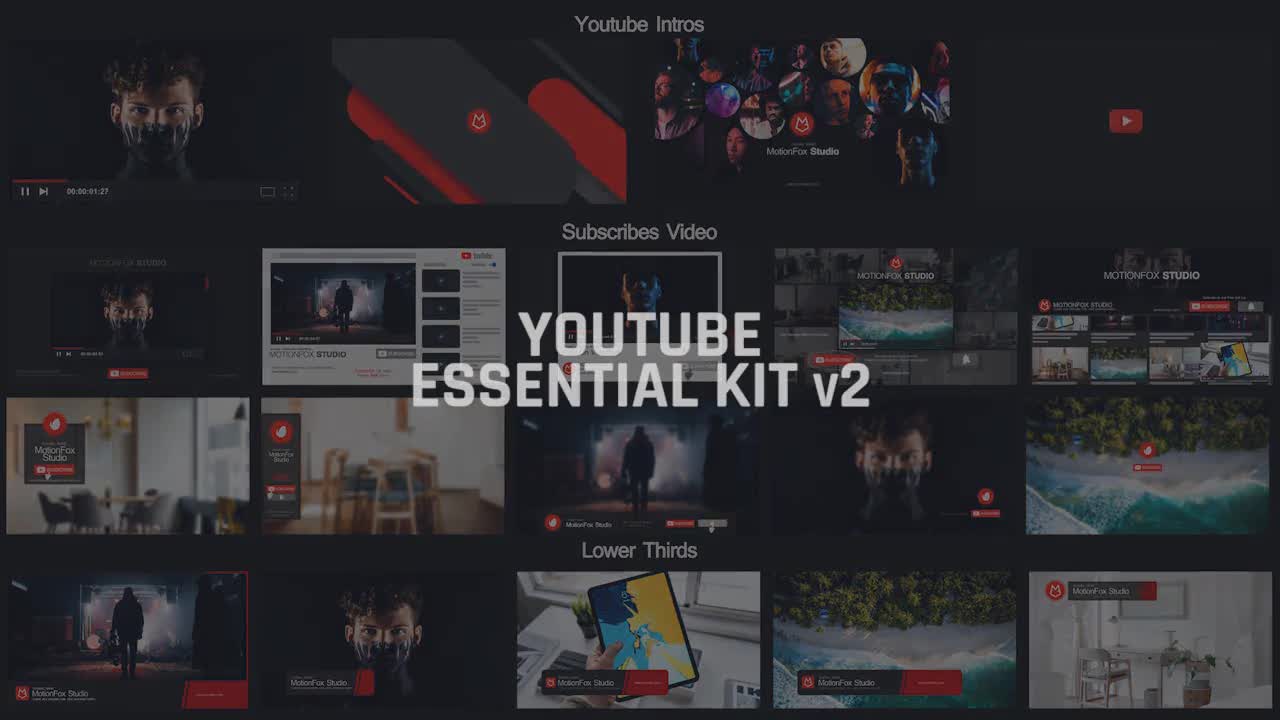 Youtube Essential Kit v2 Videohive 24523854 After Effects Image 1