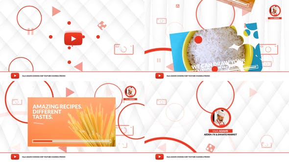 Youtube Food Intro - Download 28500389 Videohive