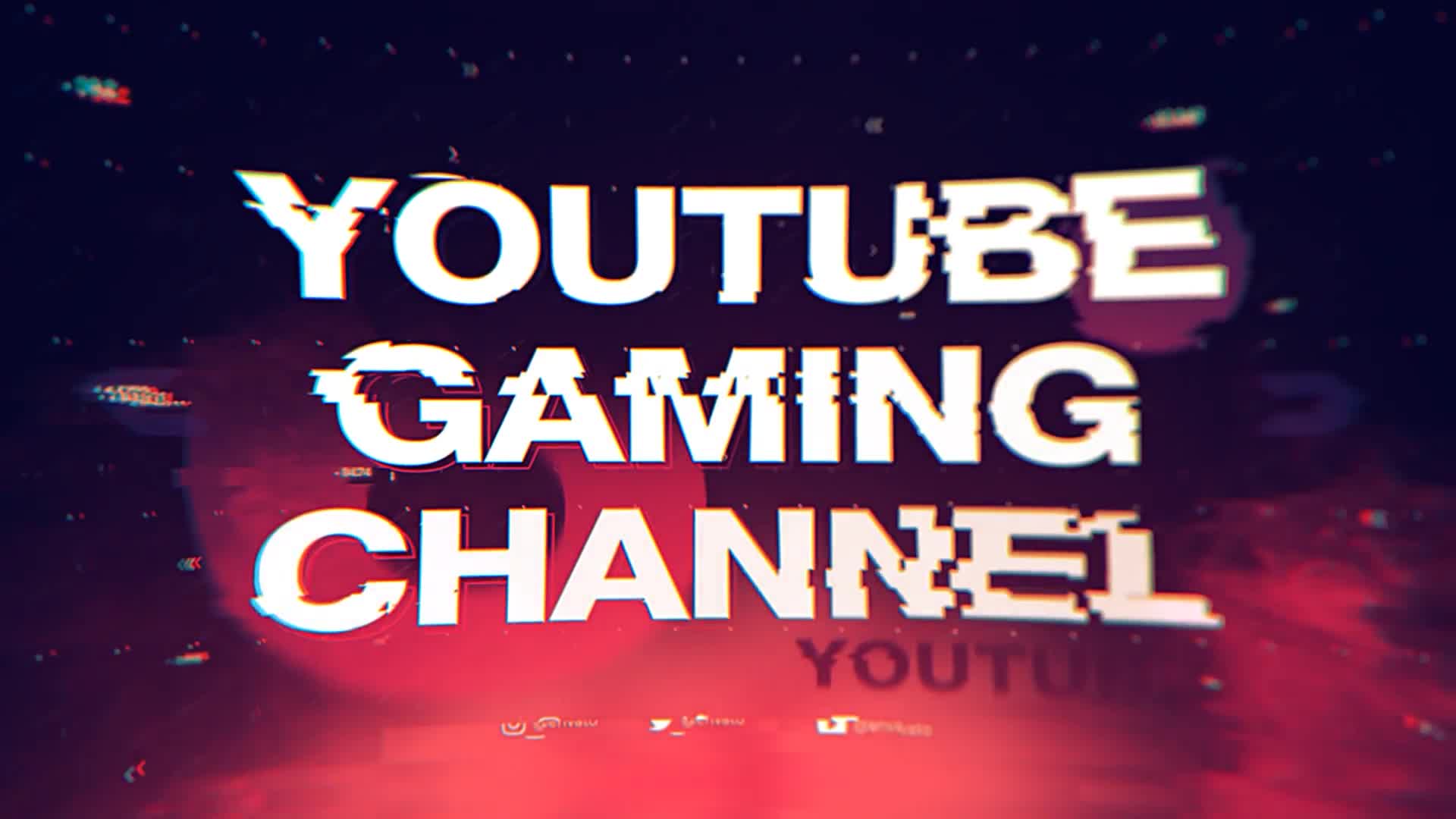 YouTube Gaming Channel Opener Videohive 38285472 After Effects Image 1