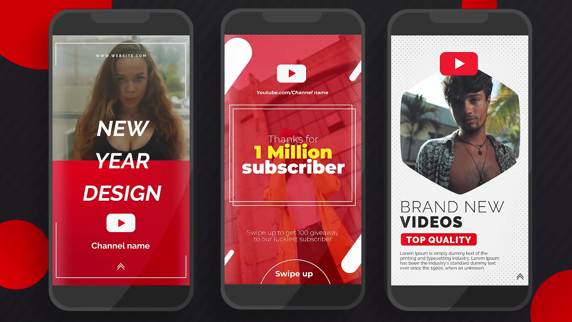 YouTube Instagram Stories Videohive 25444349 After Effects Image 4