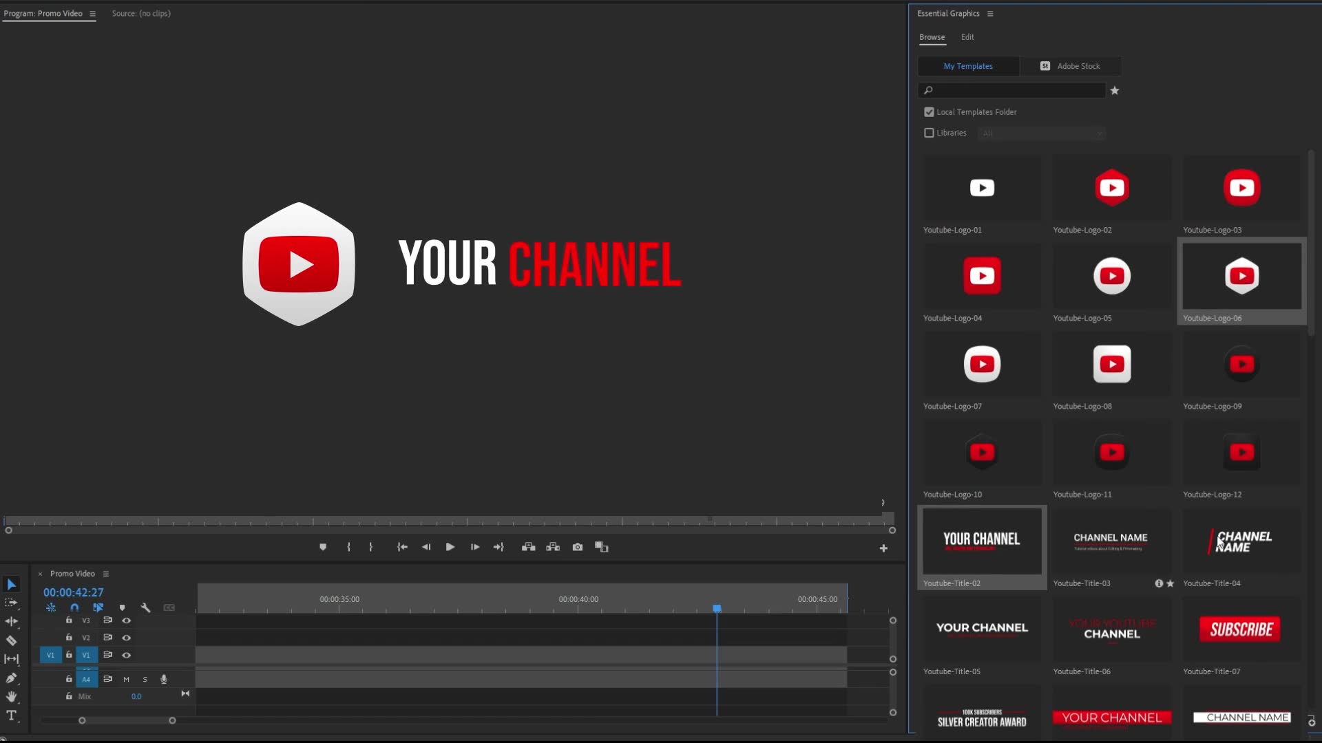 Youtube Logo And Title Pack Videohive 35996497 Premiere Pro Image 11