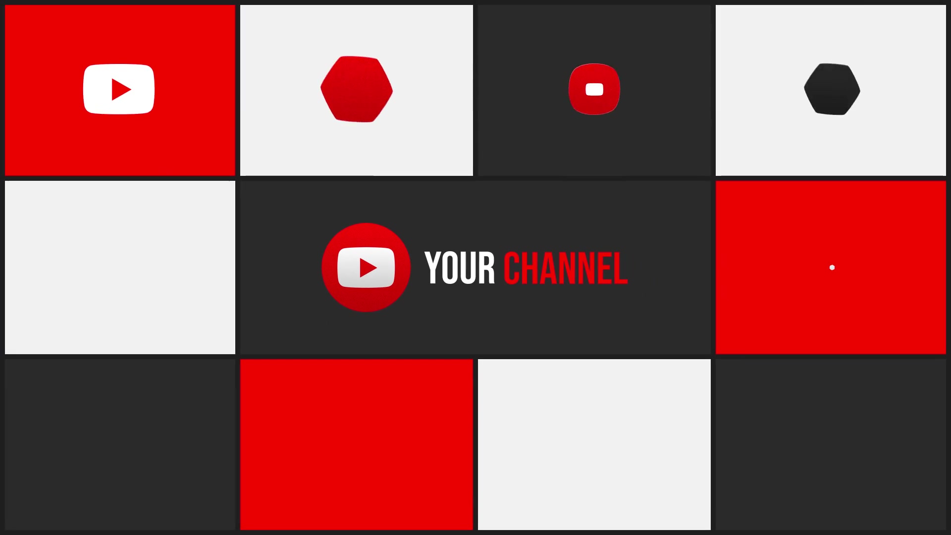 Youtube Logo And Title Pack Videohive 35996497 Premiere Pro Image 2