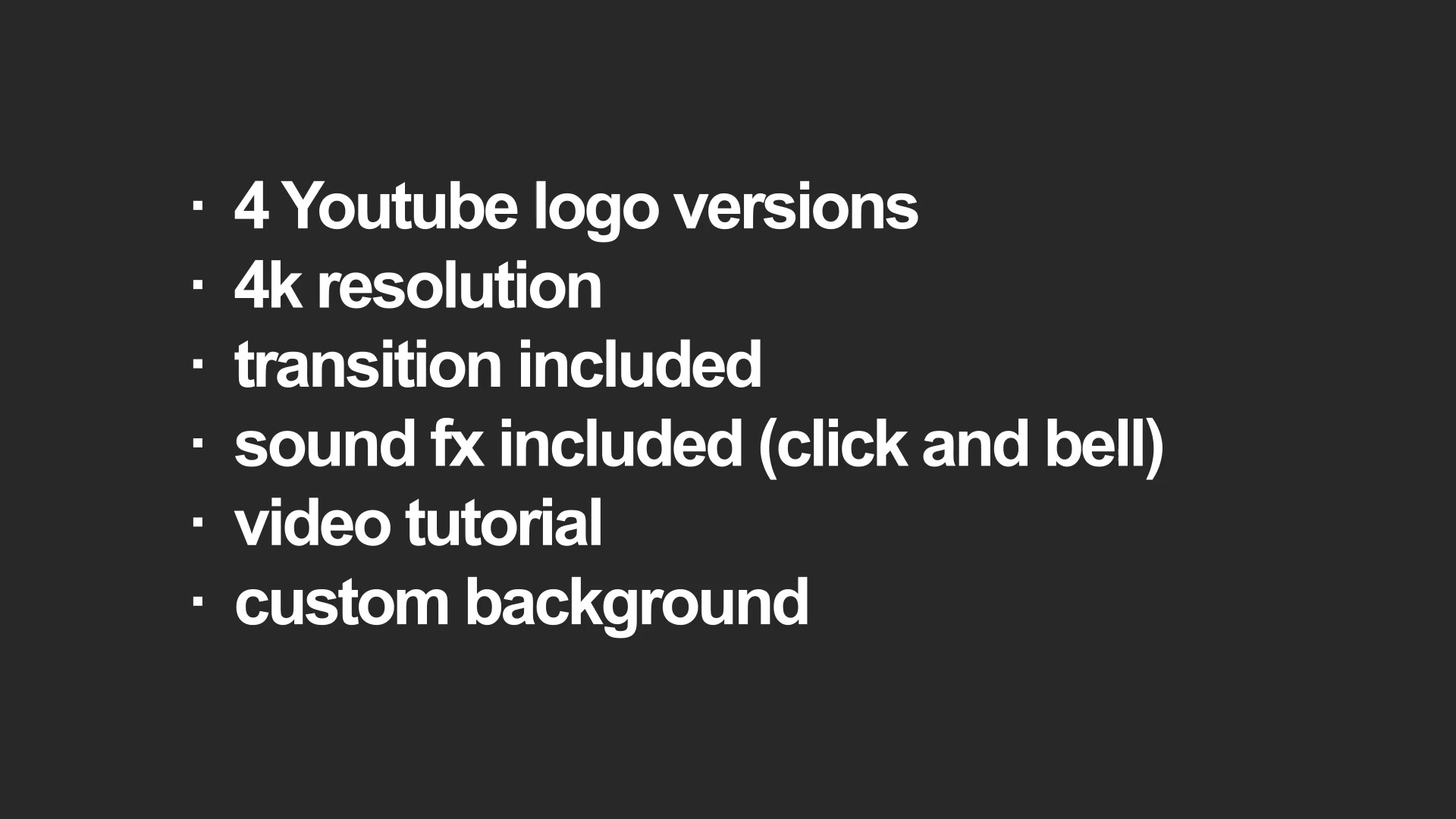 Youtube Logo Subscribe | For Premiere Pro Videohive 36218371 Premiere Pro Image 6