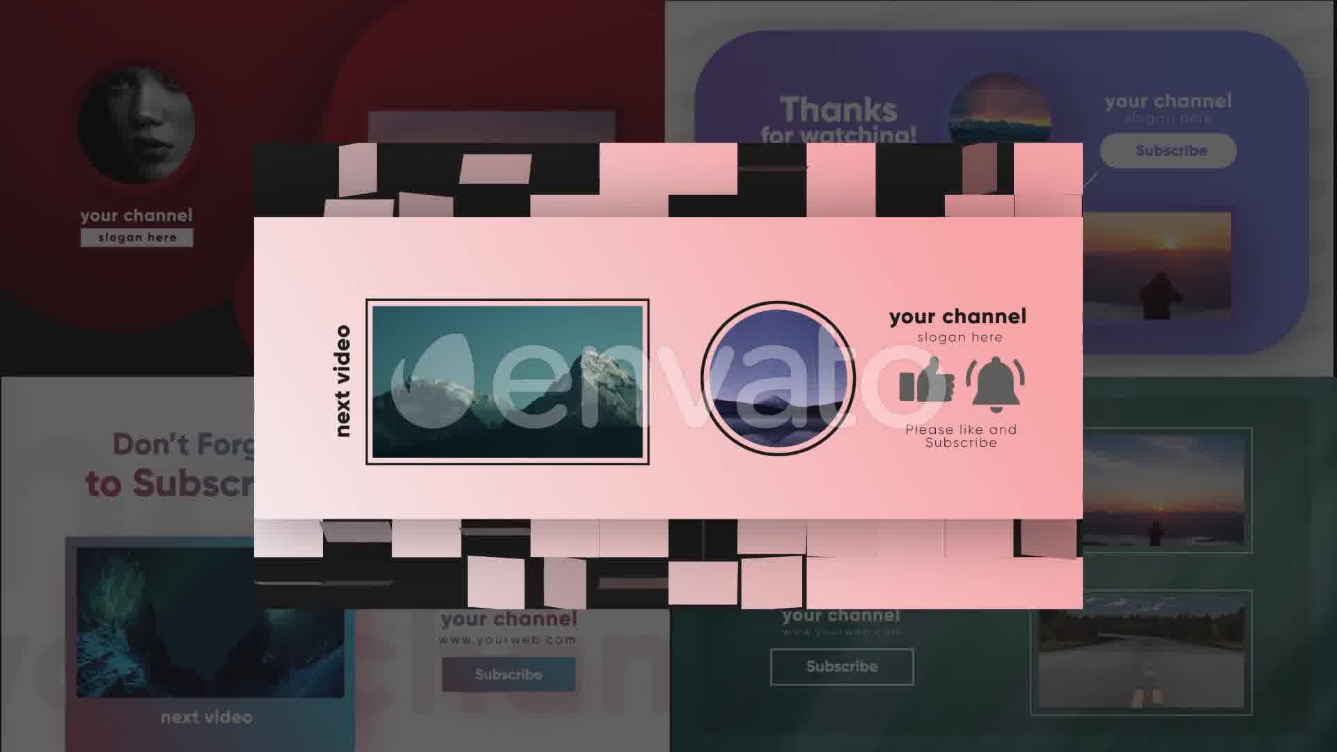 Youtube Modern Endscreens Videohive 30680764 After Effects Image 13