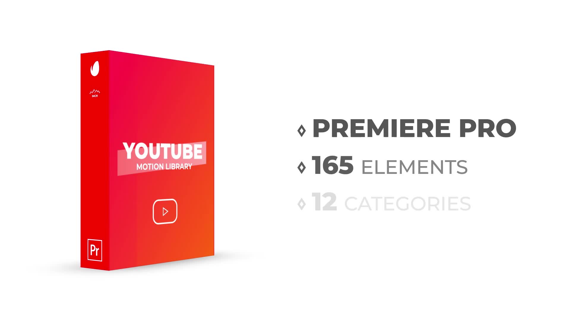 Youtube Motion Library | Essential Graphics | Mogrt Videohive 23478049 Premiere Pro Image 1