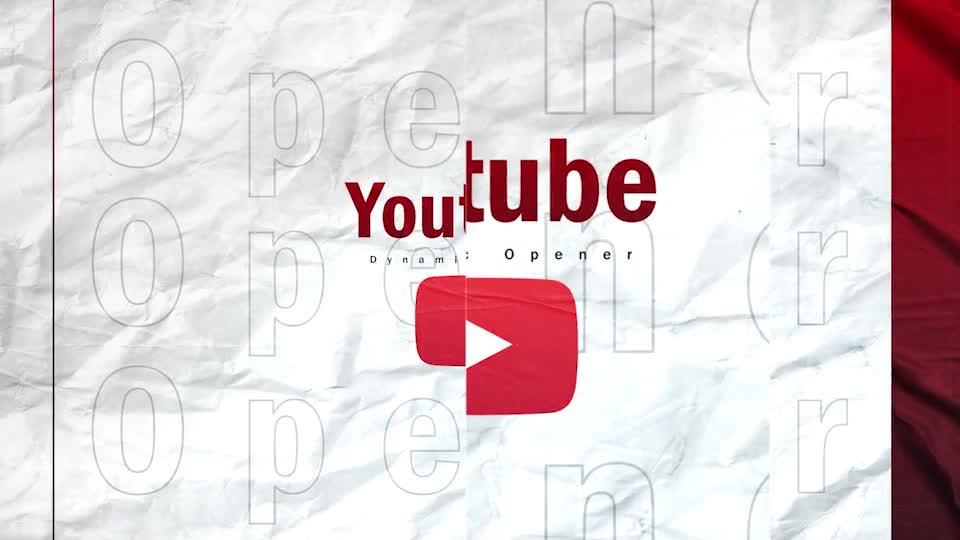 Youtube Opener Videohive 38960101 After Effects Image 1