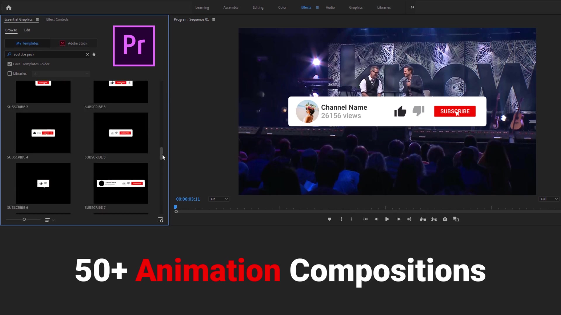 Youtube Pack Videohive 23736566 Premiere Pro Image 4