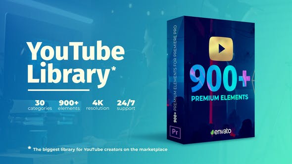 Youtube Pack Transitions & Assets - 27009072 Videohive Download