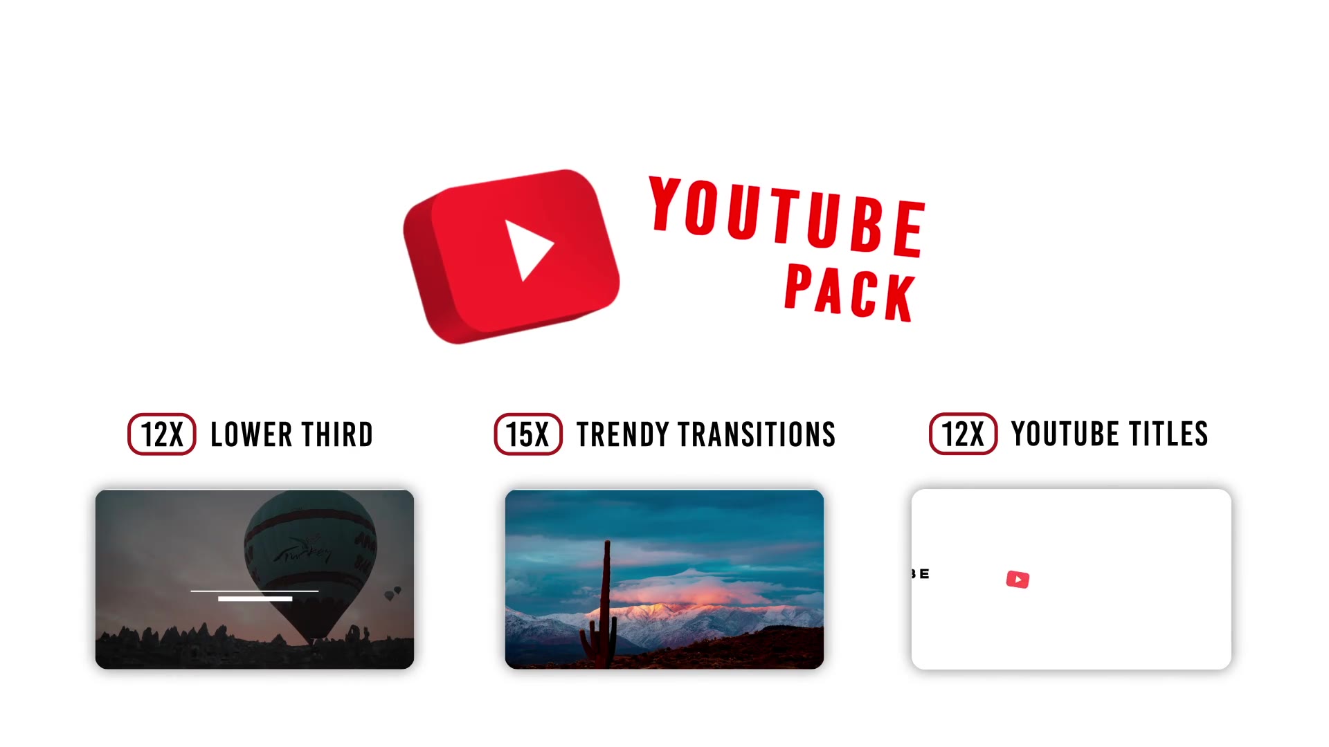 Youtube Pack Videohive 31759622 After Effects Image 2