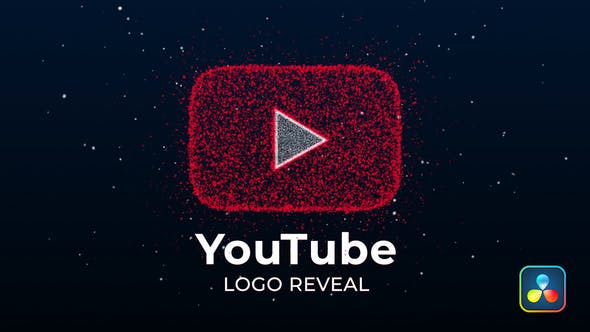 Youtube Particles Logo Reveal - 37188647 Videohive Download