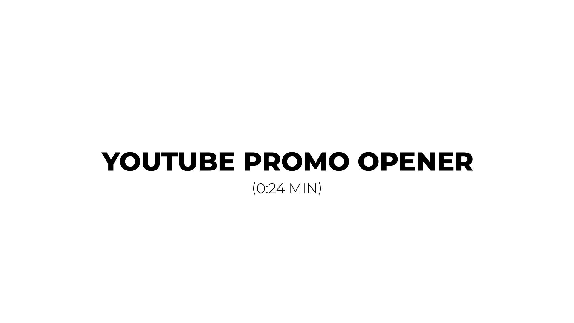 Youtube Promo Opener Videohive 36910743 After Effects Image 1