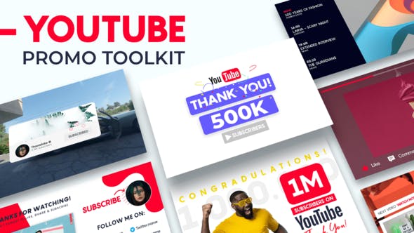YouTube Promo Toolkit - Download Videohive 28613997