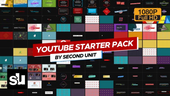 Youtube Starter Pack 4K - Download 25809624 Videohive