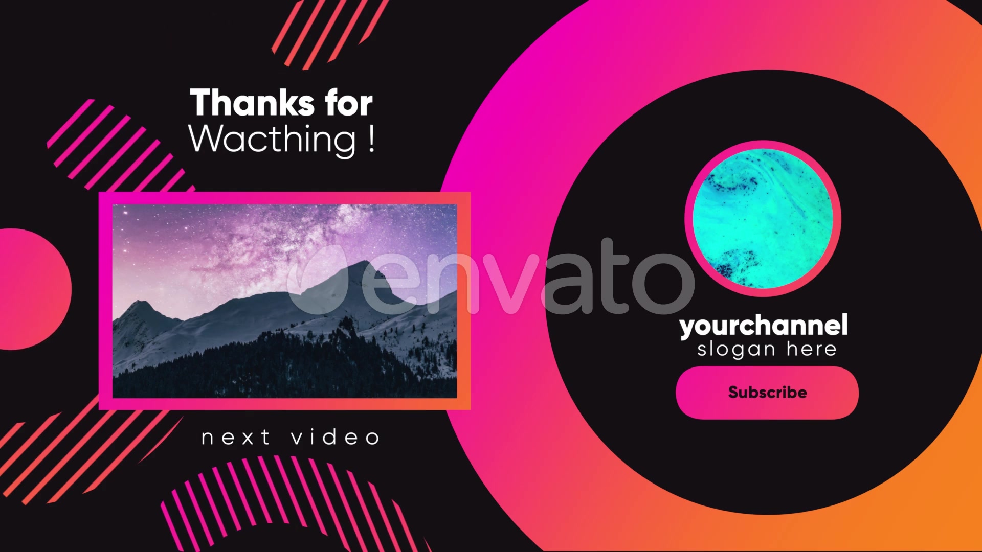 Youtube Stylish Endcards Final Cut Pro Videohive 26466780 Apple Motion Image 4