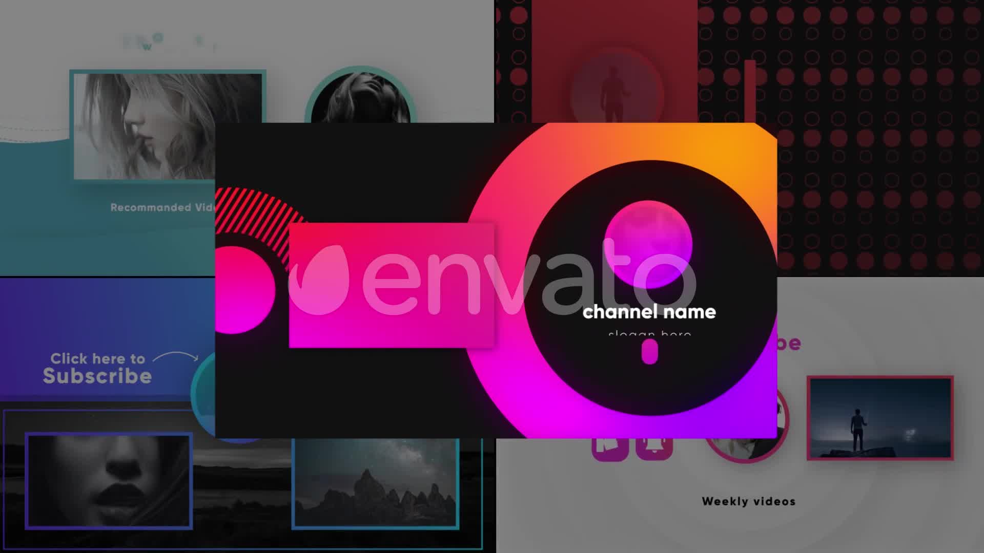 Youtube Stylish Endscreens Videohive 26441944 After Effects Image 9