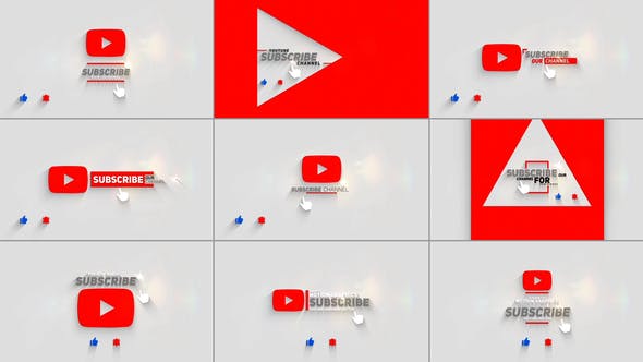 Youtube Subscribe Button - Download 28697462 Videohive